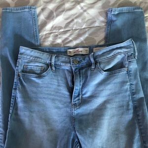 high rise skinny jeans